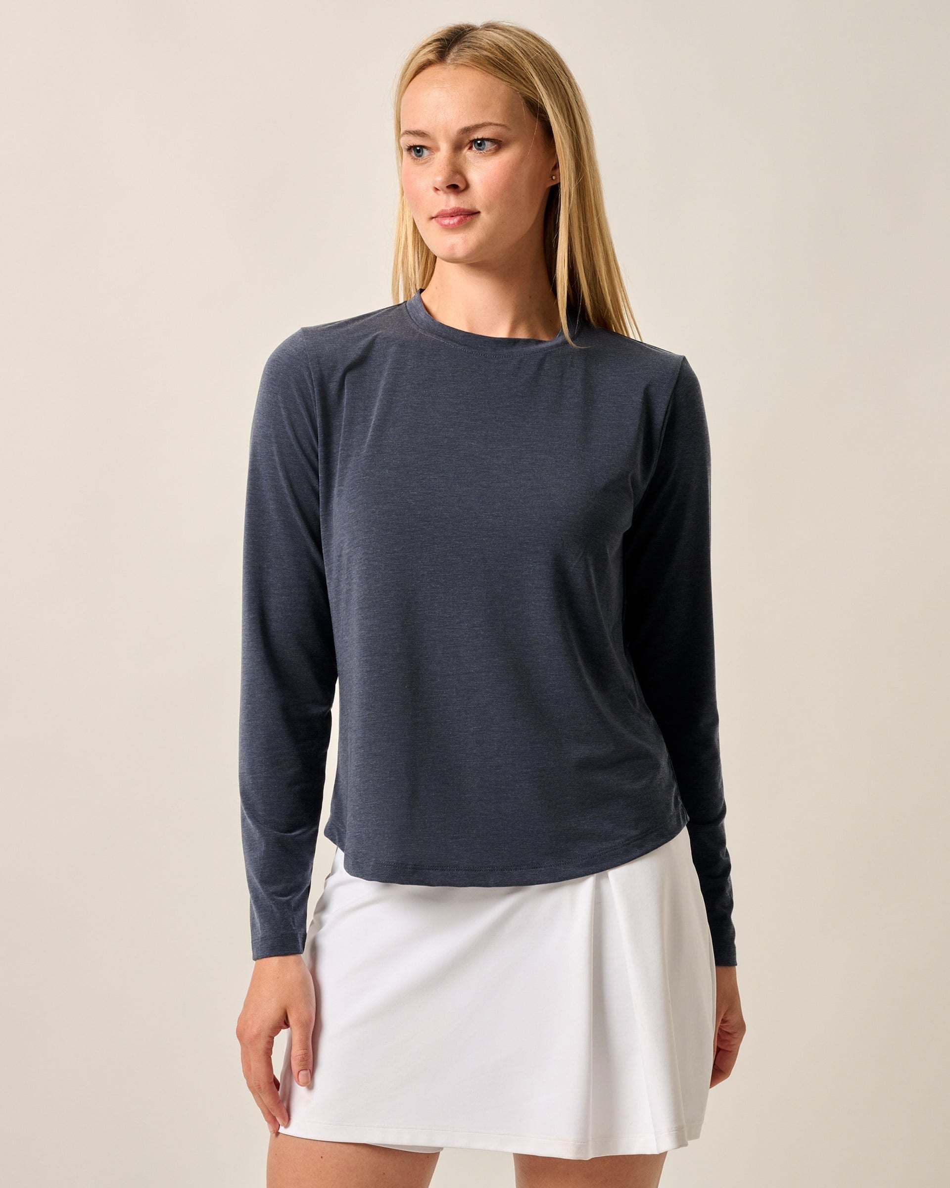 Johnnie-O Course Performance Long Sleeve T-Shirt