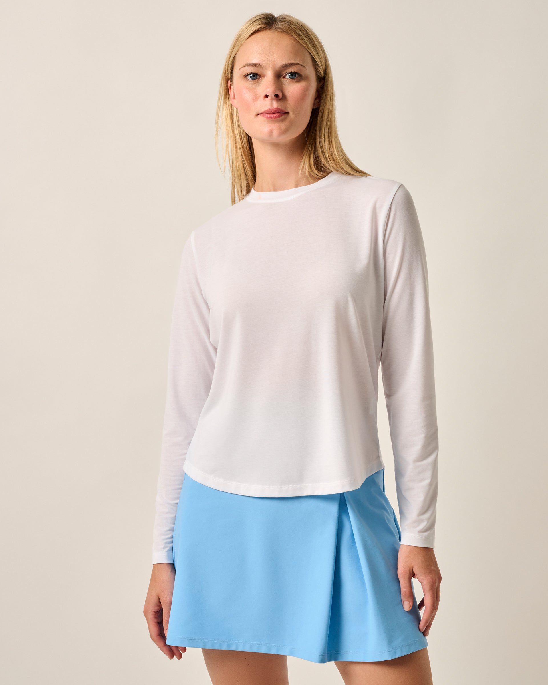 Johnnie-O Course Performance Long Sleeve T-Shirt