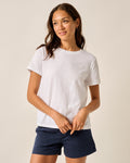 Johnnie-O Heritage Cotton Blend T-Shirt, White