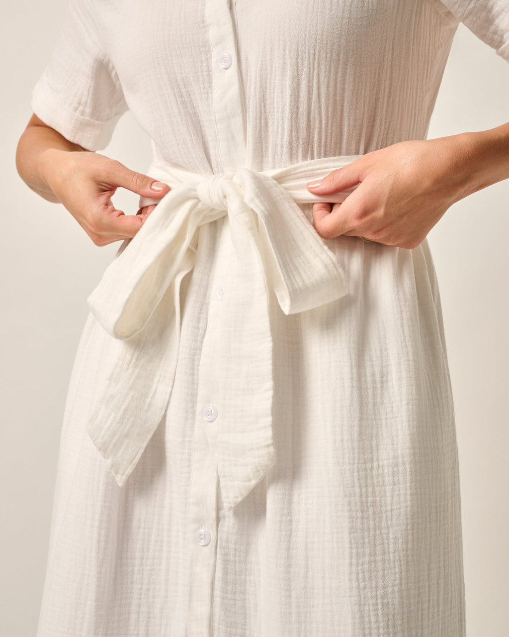 Johnnie-O Julie Button Up Cotton Maxi Dress