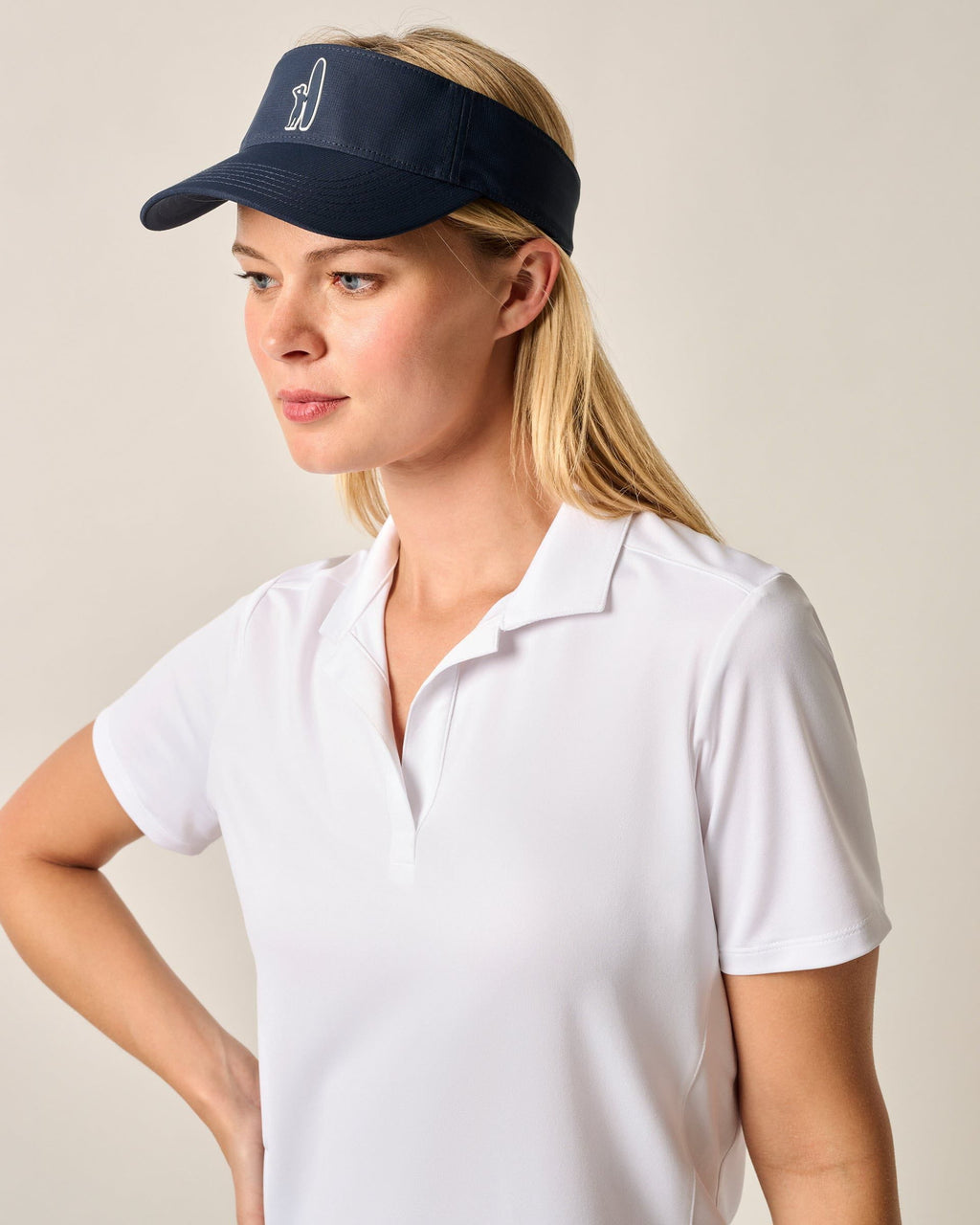 Johnnie-O Sadie Performance Jersey Polo, Lake