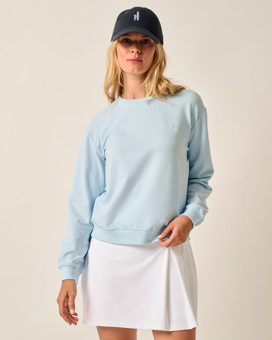 Johnnie-O Samantha Terry Crewneck Sweatshirt