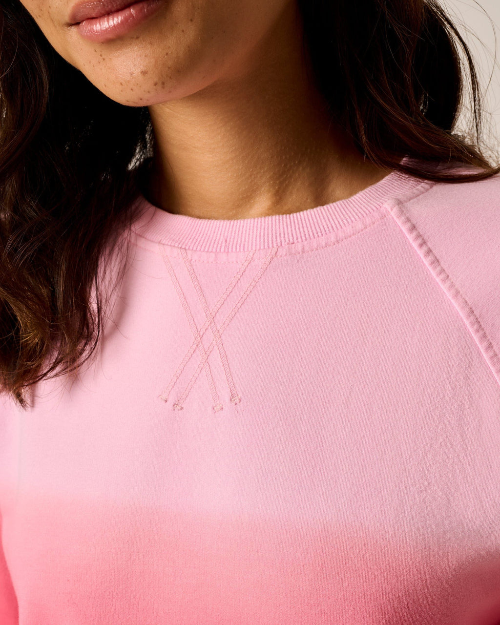 Johnnie-O Sophia Lightweight Terry Crewneck Sweatshirt