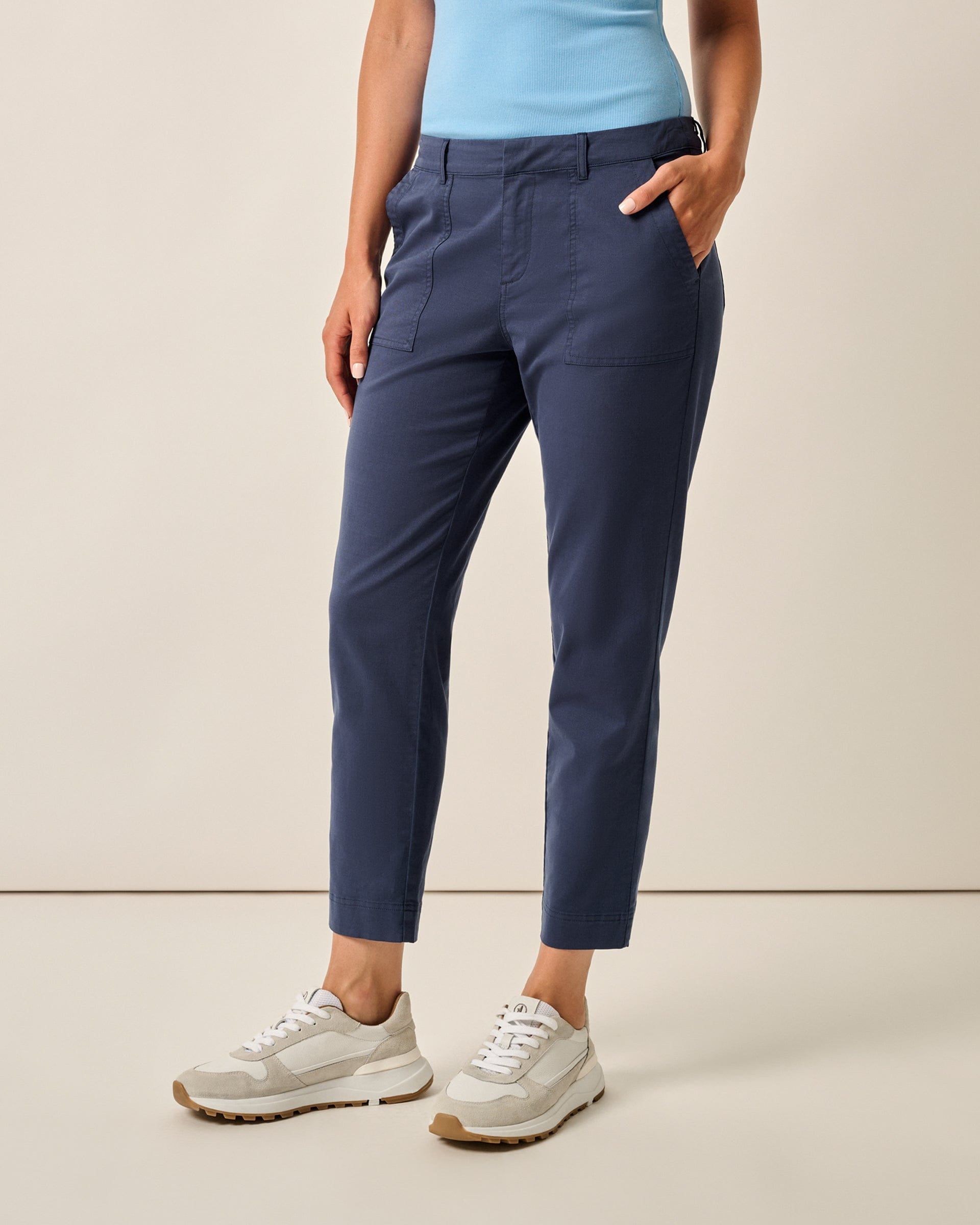 Johnnie-O Surplus Cotton Blend Cargo Pant