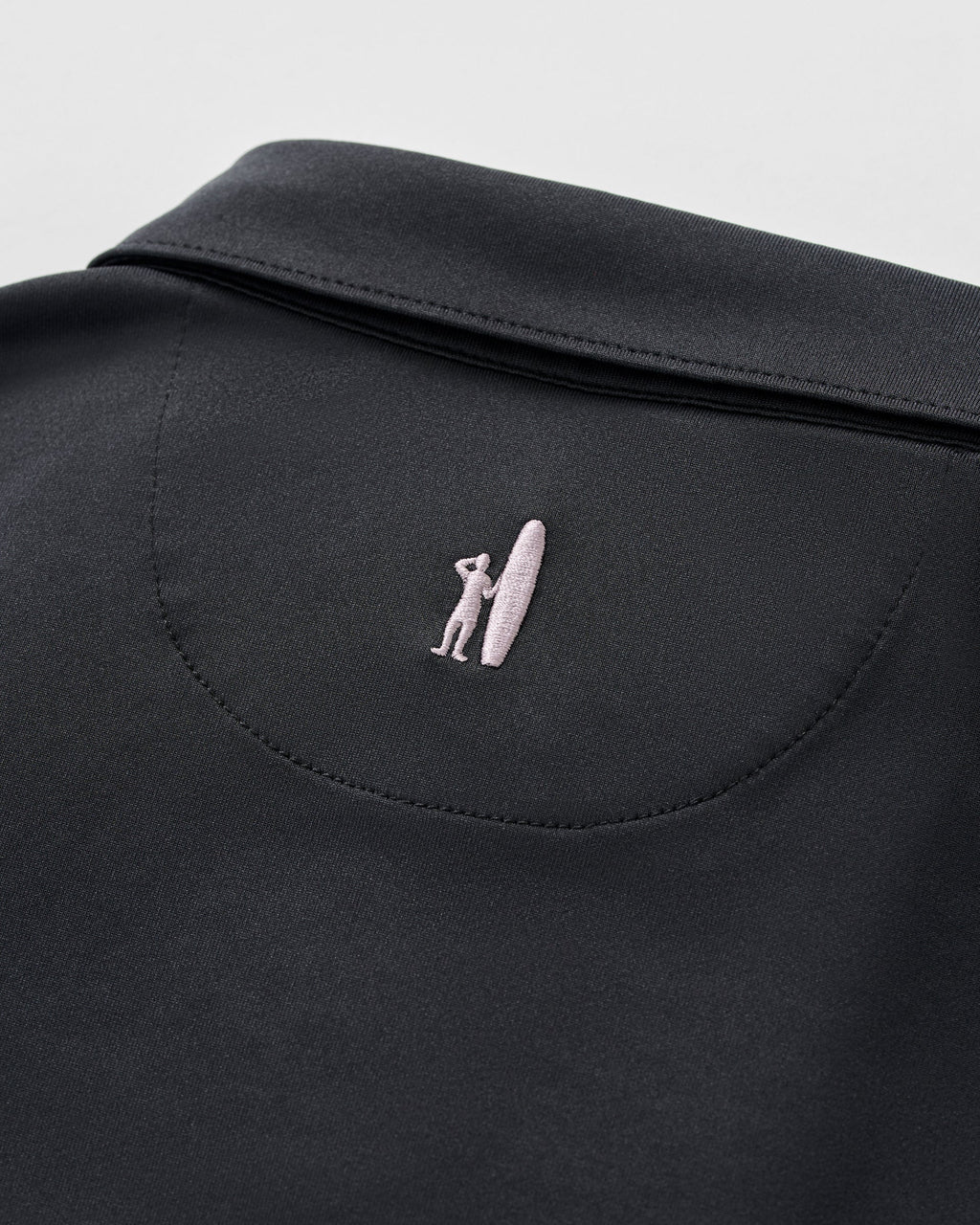 Johnnie-O Performance Jersey Jr. Polo - Birdie, Black