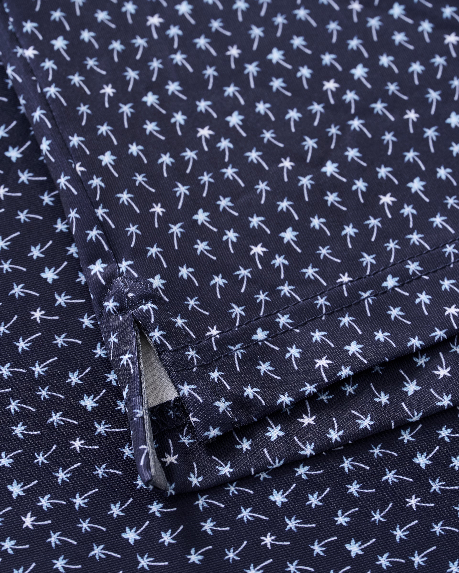 Johnnie-O Performance Jersey Jr. Polo - Rica Print, Navy