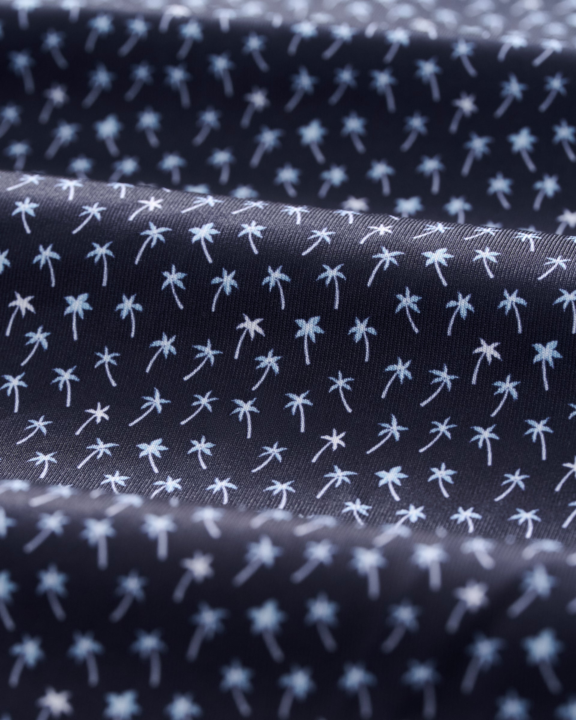 Johnnie-O Performance Jersey Jr. Polo - Rica Print, Navy
