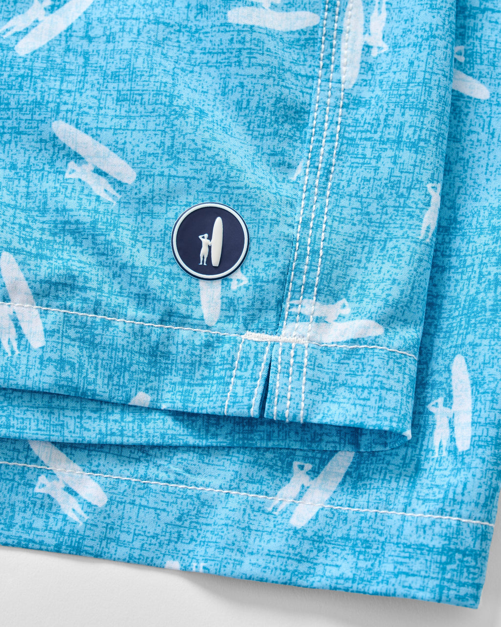 Johnnie-O Boys (8-16) - Half Elastic Jr. Surf Shorts, Barracuda