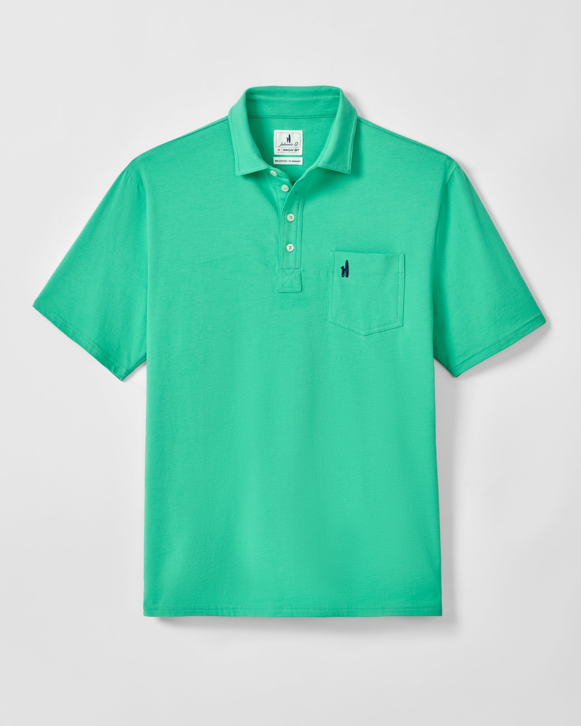 Johnnie-O Original 4-Button Polo - Solid, Spearmint