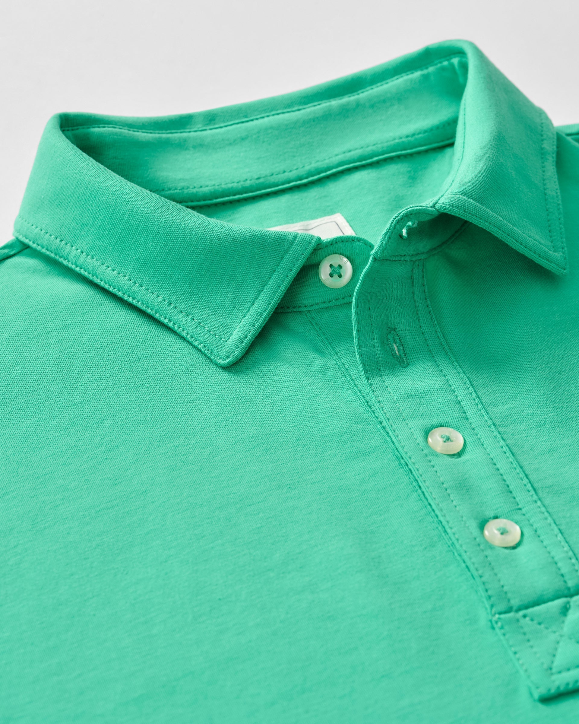 Johnnie-O Original 4-Button Polo - Solid, Spearmint