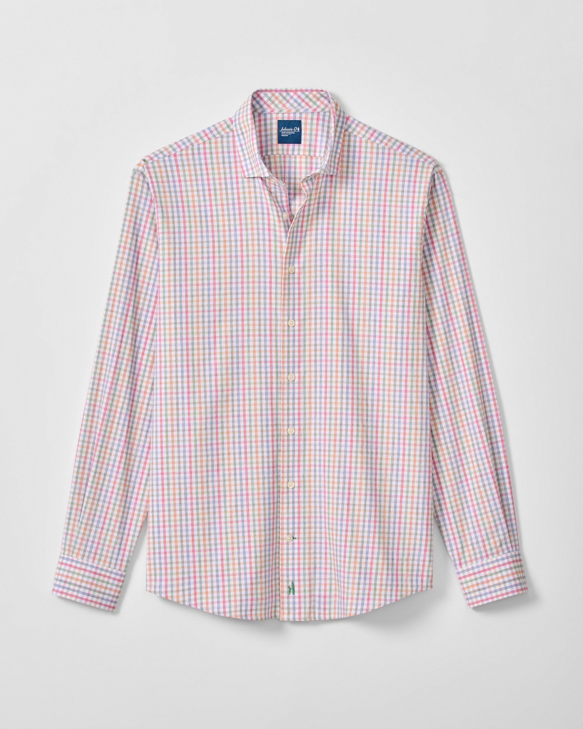 Johnnie-O Everyday Performance Button Down Shirt - Albie, White