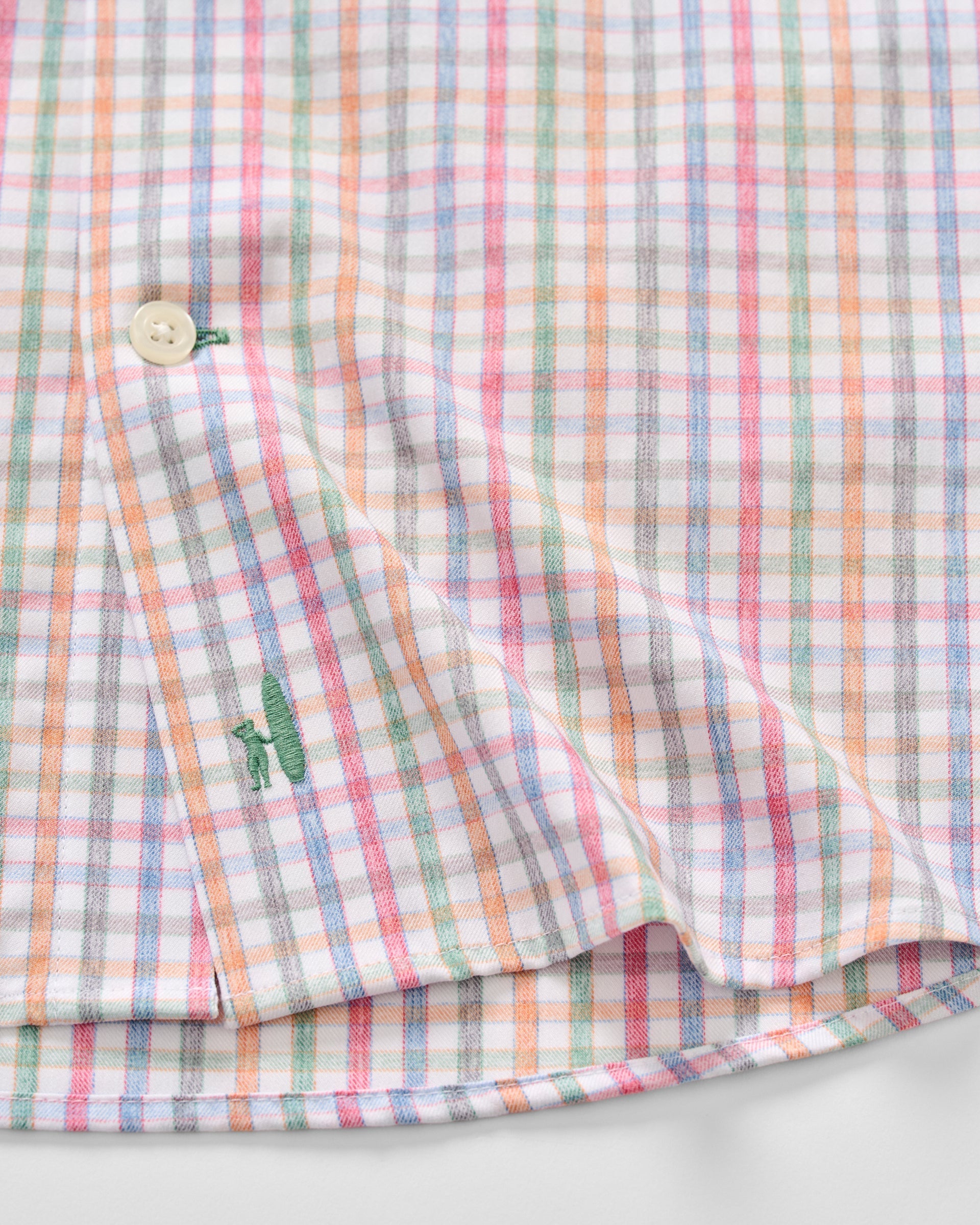 Johnnie-O Everyday Performance Button Down Shirt - Albie, White