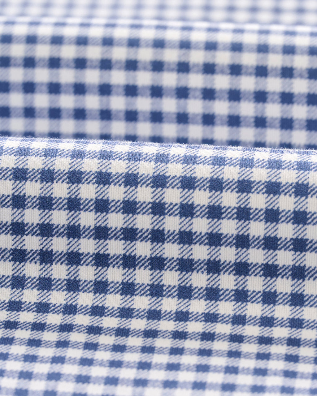 Johnnie-O Fine Pique Knit Button Down Shirt - Albro Check, Navy