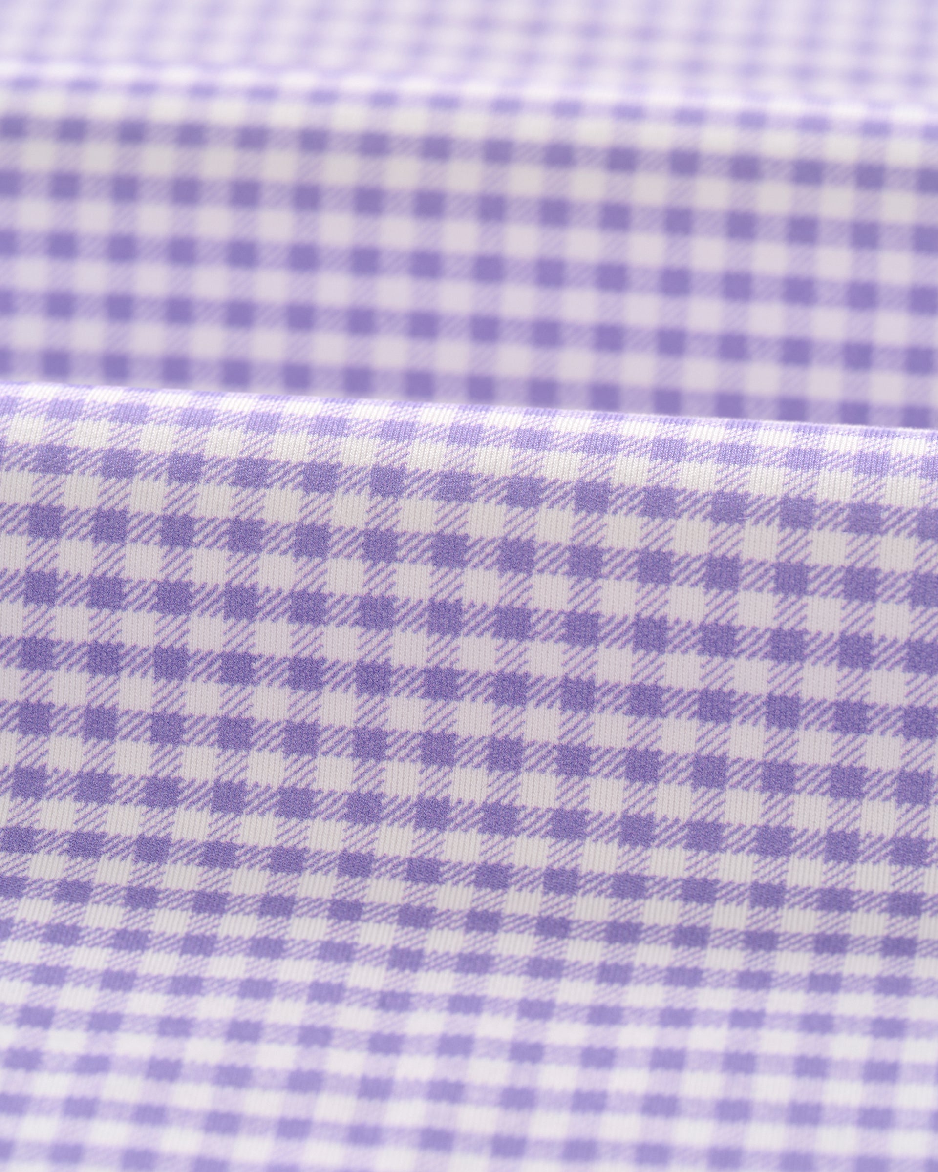 Johnnie-O Fine Pique Knit Button Down Shirt - Albro Check, Thistle