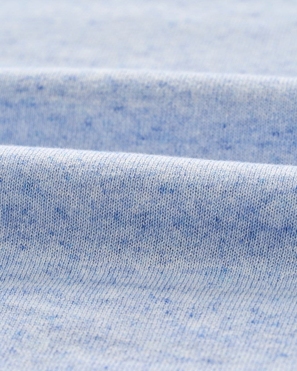 Johnnie-O Albus Heathered Linen Blend Crewneck Sweater, Gulf Blue