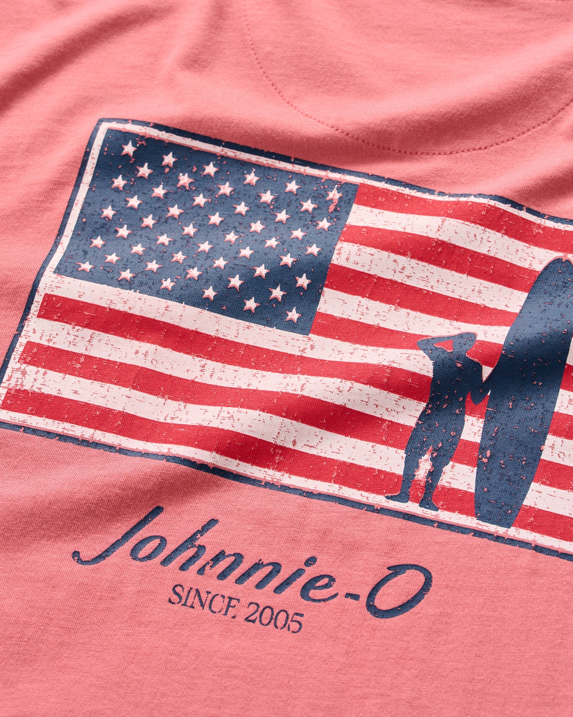 Johnnie-O Dale Cotton Blend T-Shirt - American Dream, Bandana