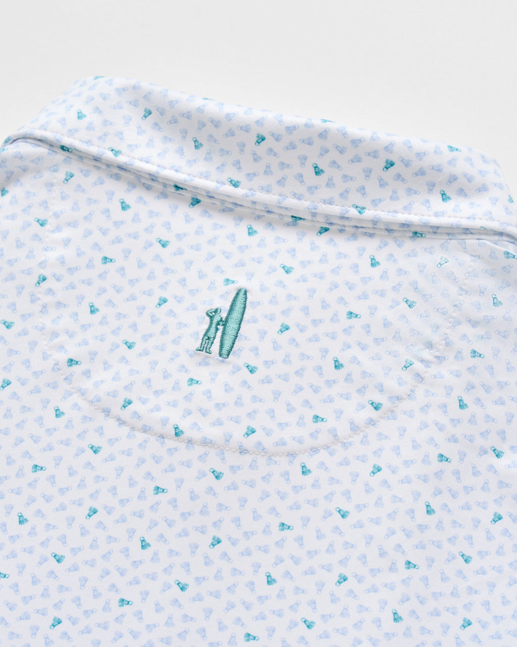 Johnnie-O Featherweight Performance Polo - Backcourt, White