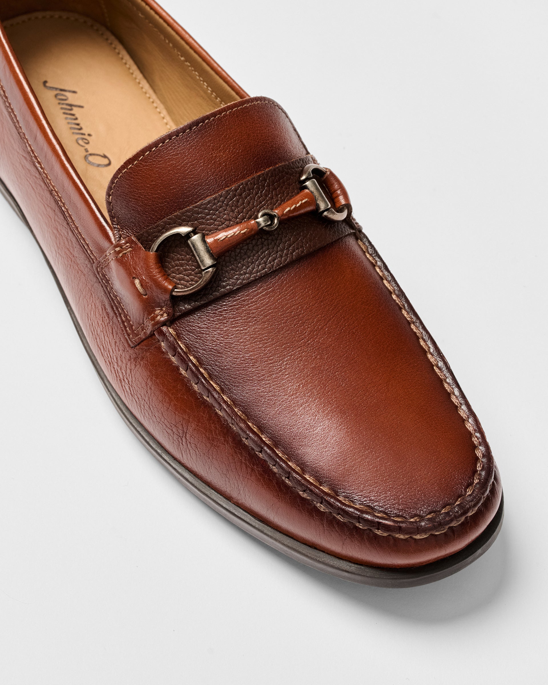 Johnnie-O Baja Bit Loafer, Cognac