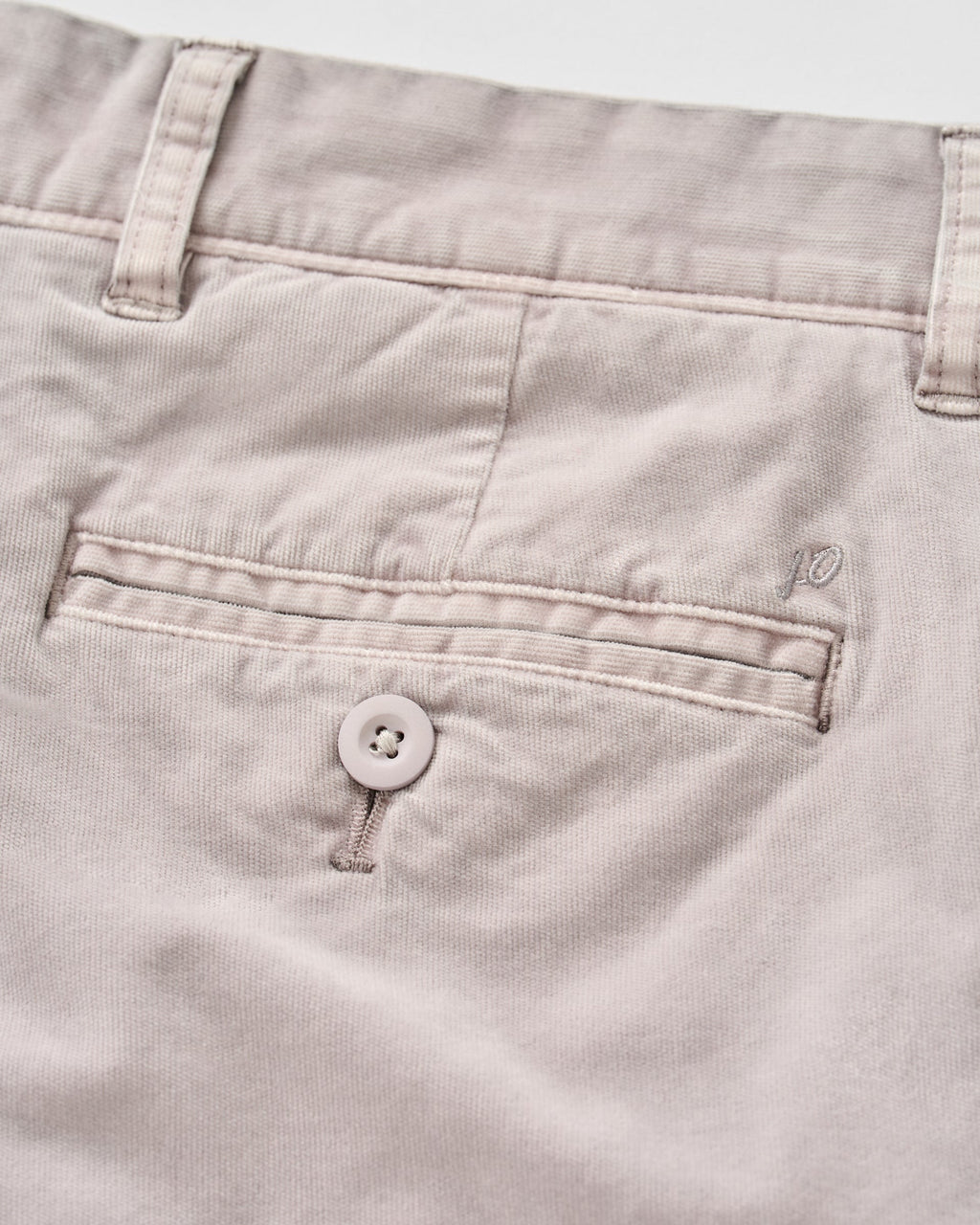 Johnnie-O Barchers Garment Dyed Corduroy Shorts, Chrome