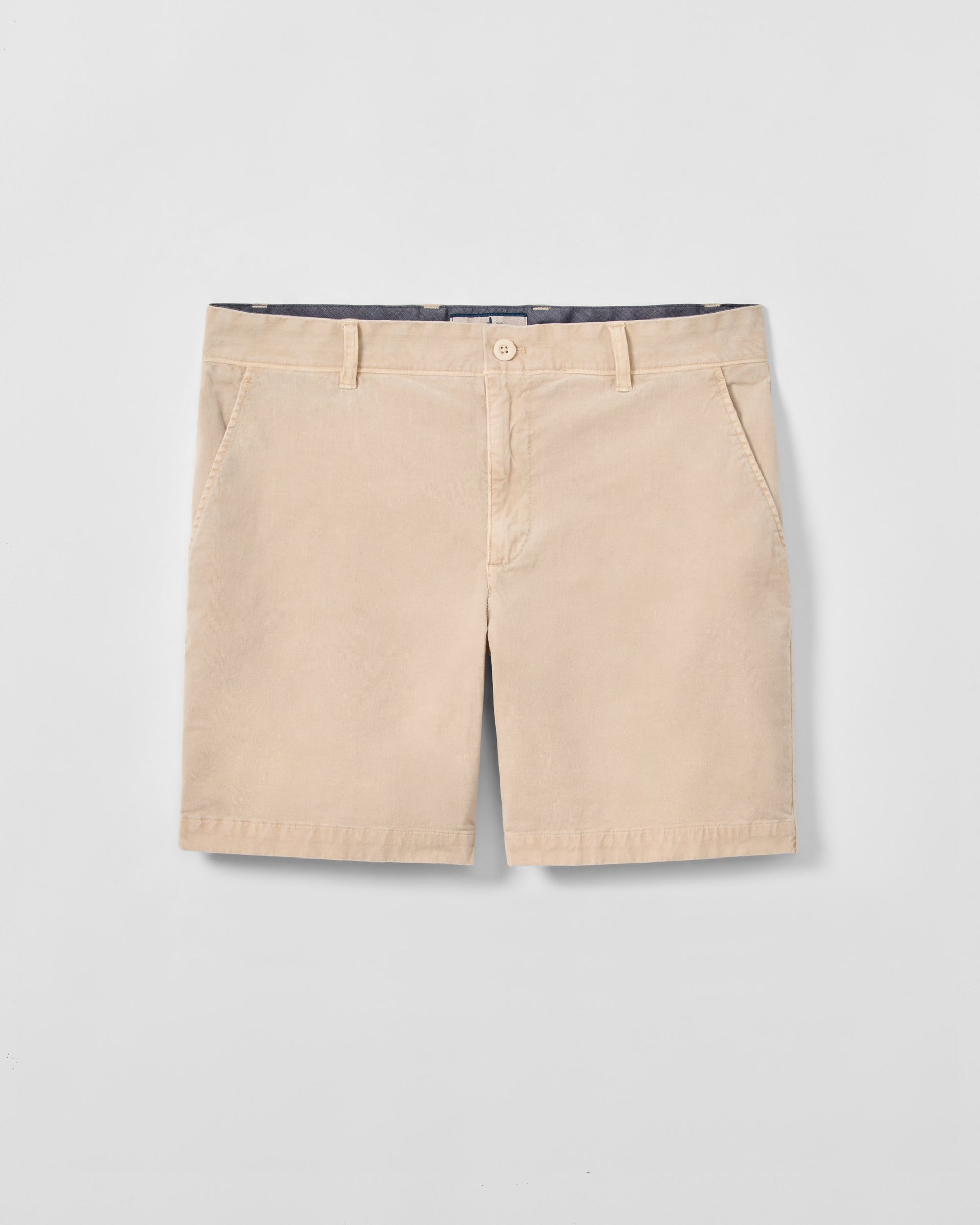 Johnnie-O Barchers Garment Dyed Corduroy Shorts, Stone