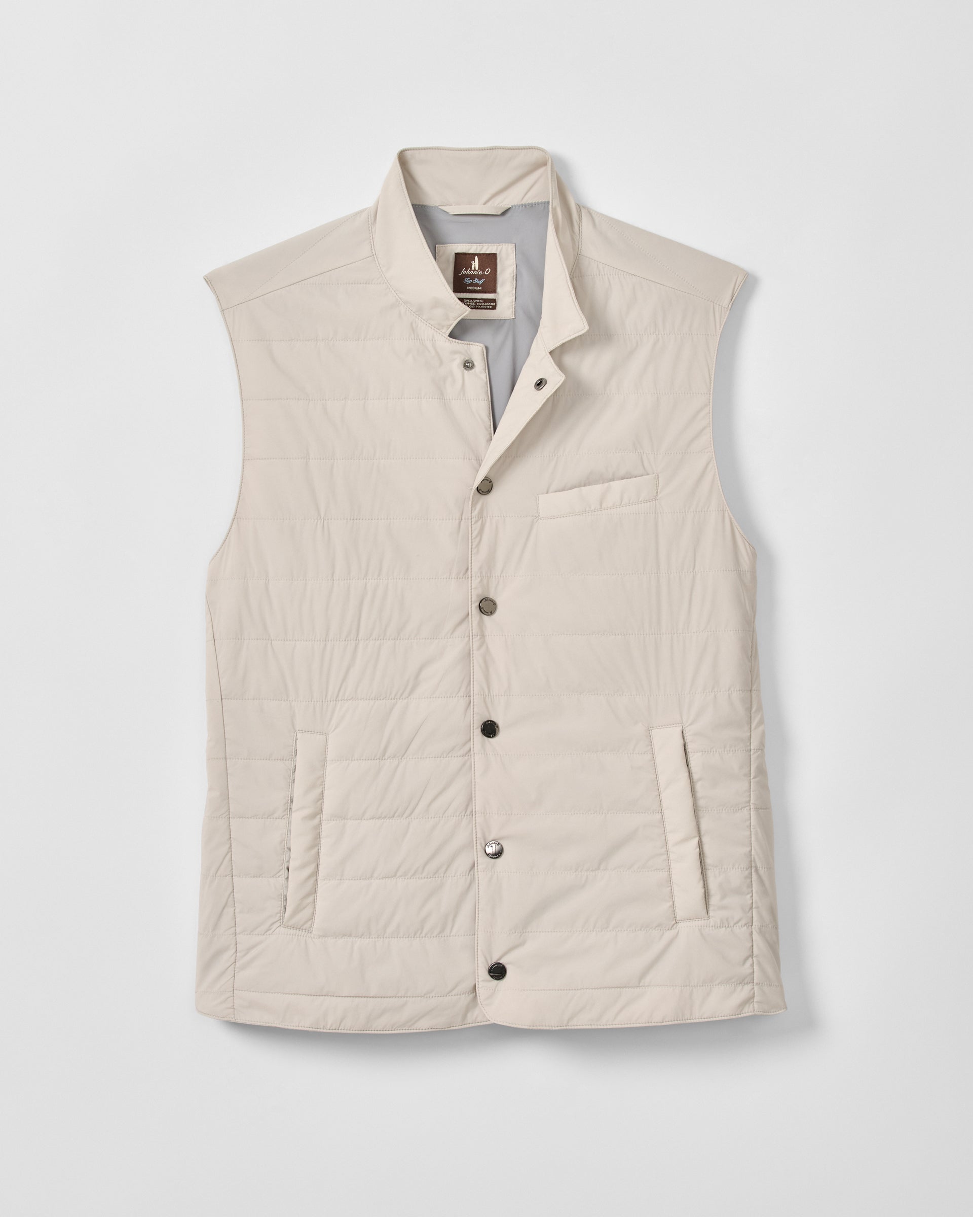 Johnnie-O Bauer Top Shelf Quilted Vest, Moonstruck