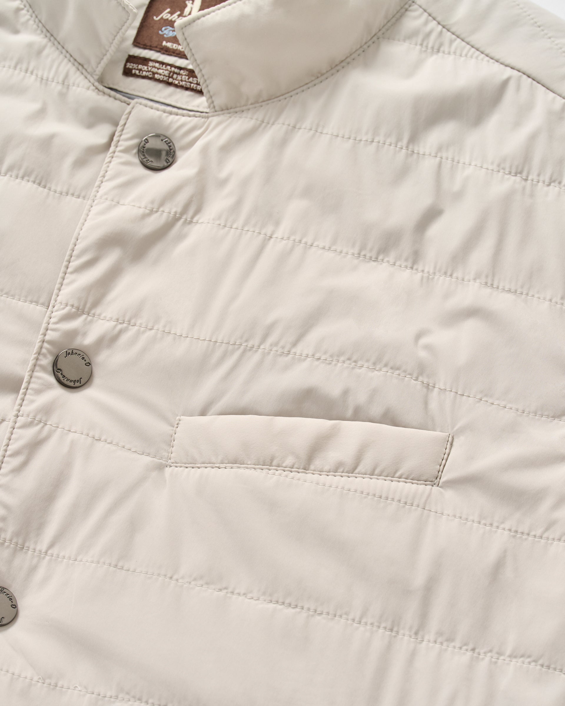 Johnnie-O Bauer Top Shelf Quilted Vest, Moonstruck