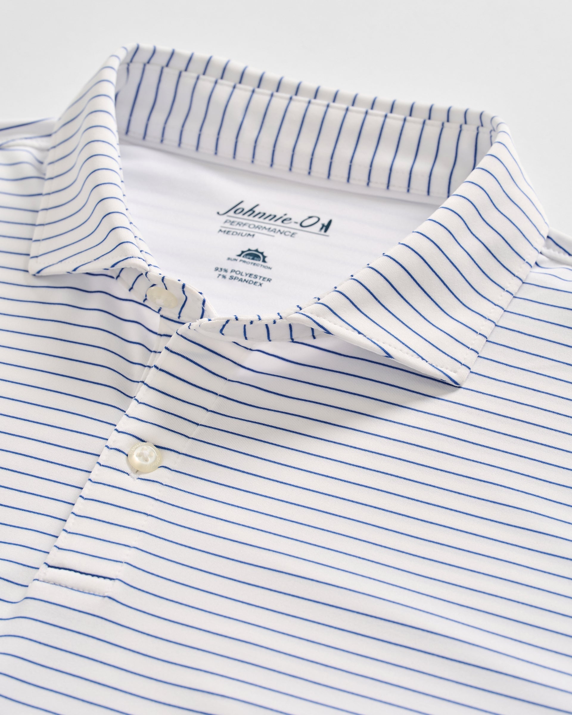 Johnnie-O Performance Jersey Polo - Beau Stripe, Sound Side