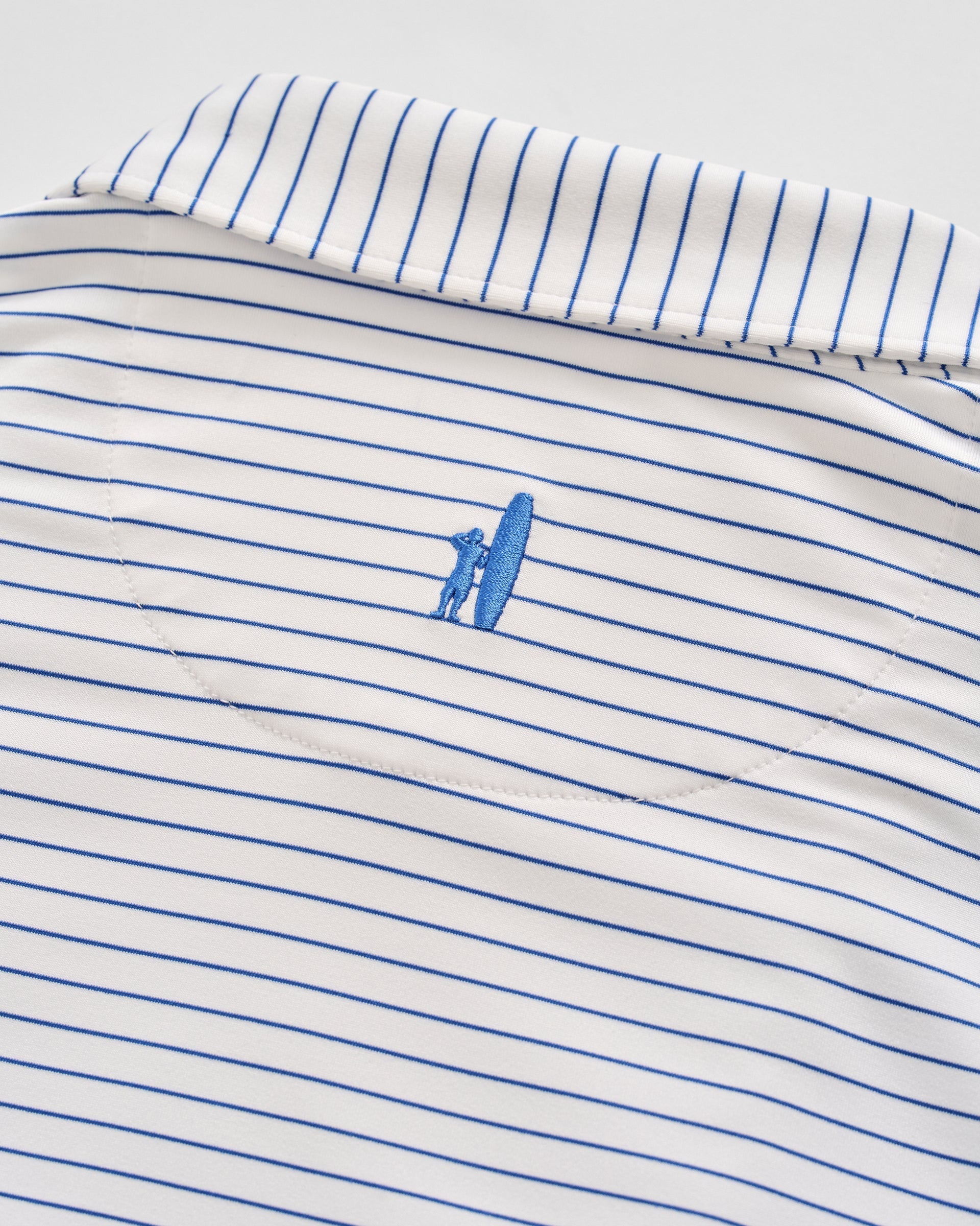 Johnnie-O Performance Jersey Polo - Beau Stripe, Sound Side
