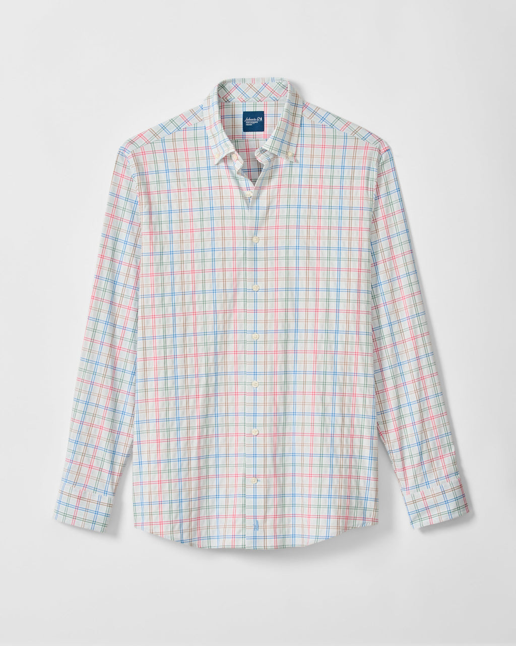 Johnnie-O Everyday Performance Button Down Shirt - Bingham, Gulf Blue