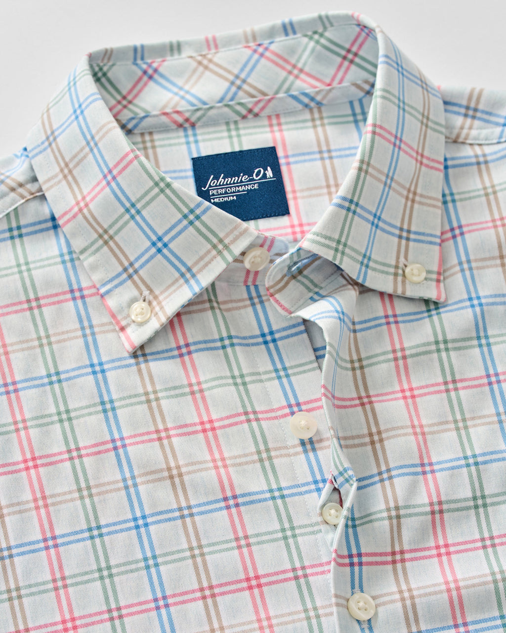Johnnie-O Everyday Performance Button Down Shirt - Bingham, Gulf Blue