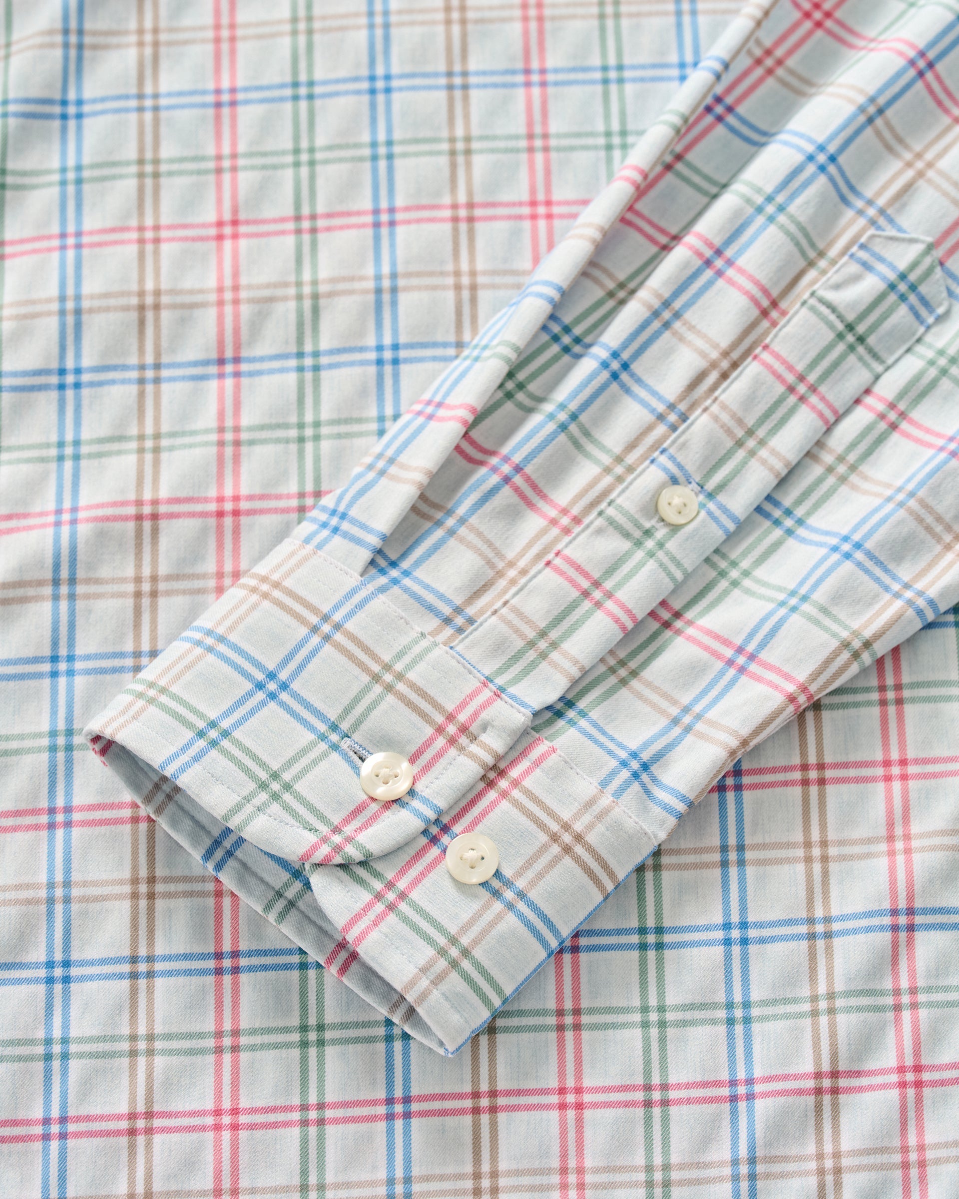 Johnnie-O Everyday Performance Button Down Shirt - Bingham, Gulf Blue