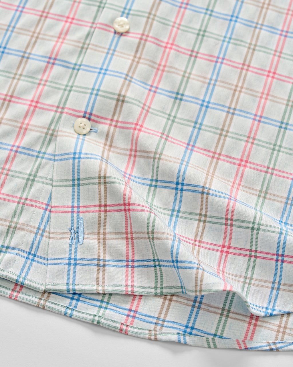 Johnnie-O Everyday Performance Button Down Shirt - Bingham, Gulf Blue