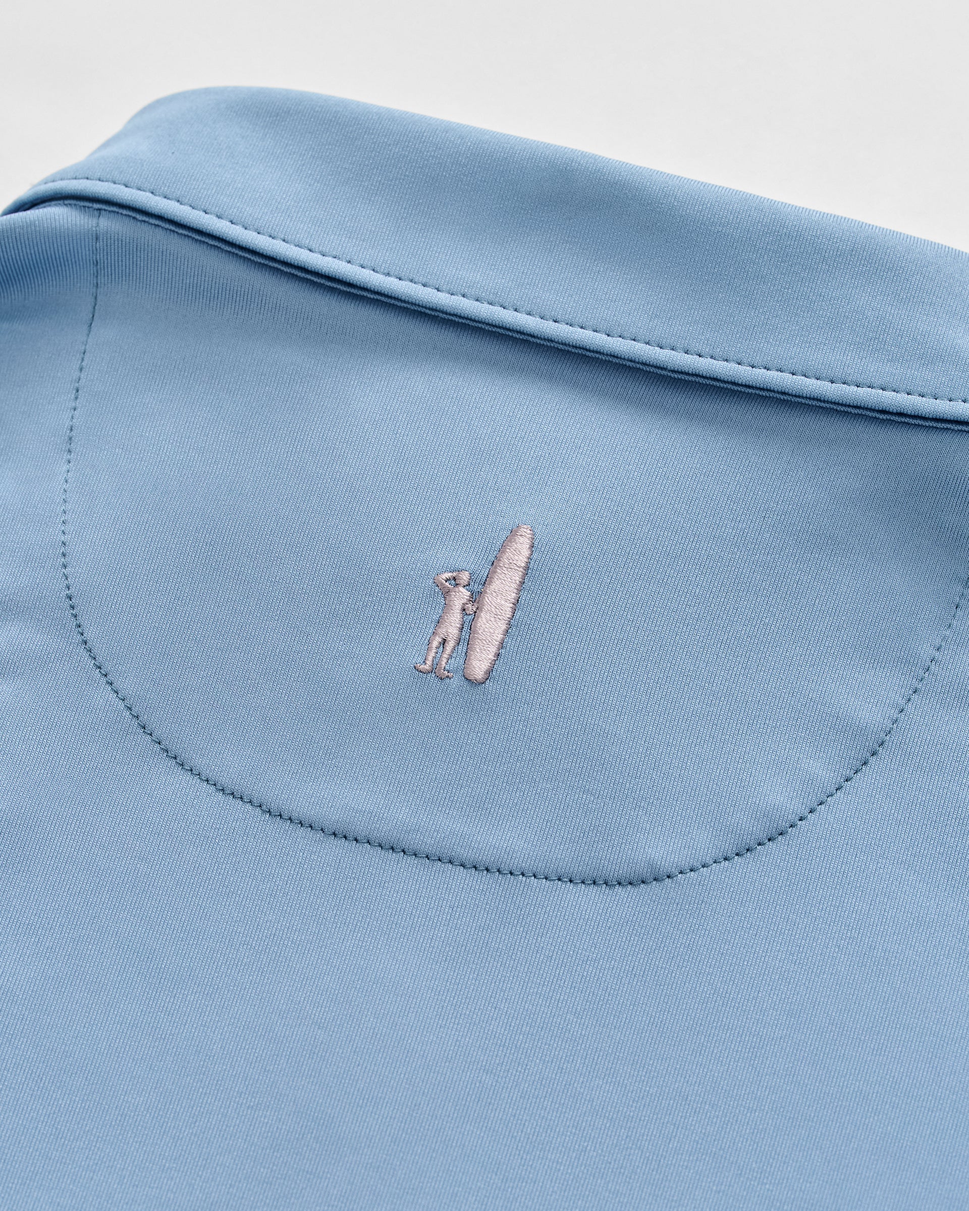 Johnnie-O Performance Jersey Polo - Birdie Solid, Carbon Fiber