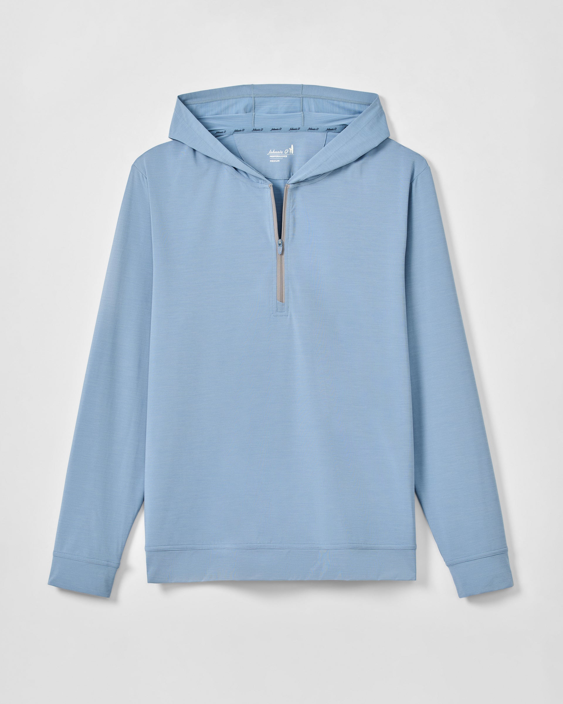 Johnnie-O Bixler Performance 1/4 Zip Pullover, Carbon Fiber