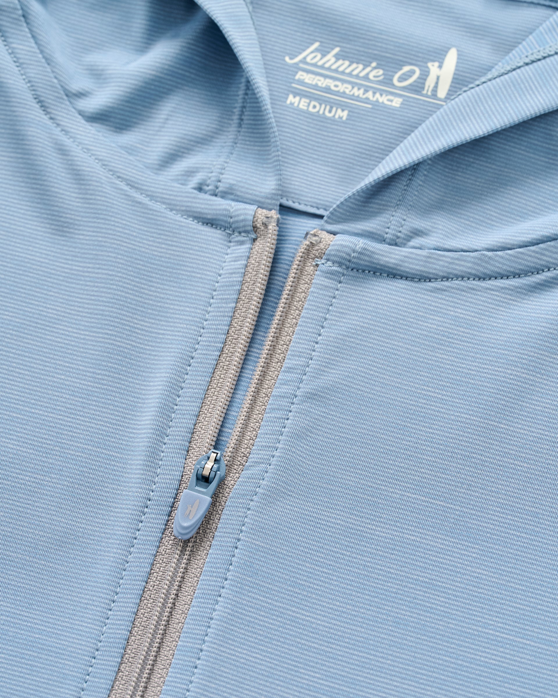 Johnnie-O Bixler Performance 1/4 Zip Pullover, Carbon Fiber