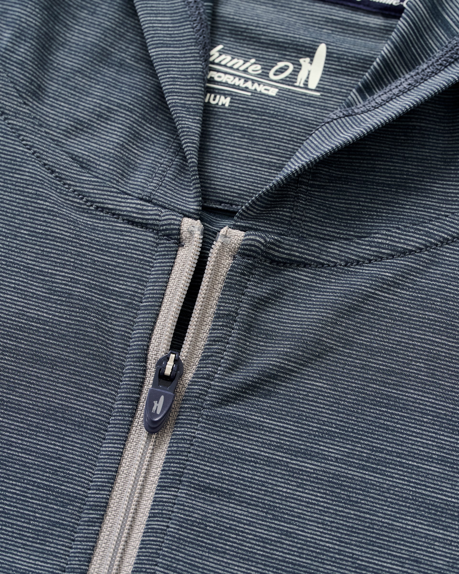 Johnnie-O Bixler Performance 1/4 Zip Pullover, Navy