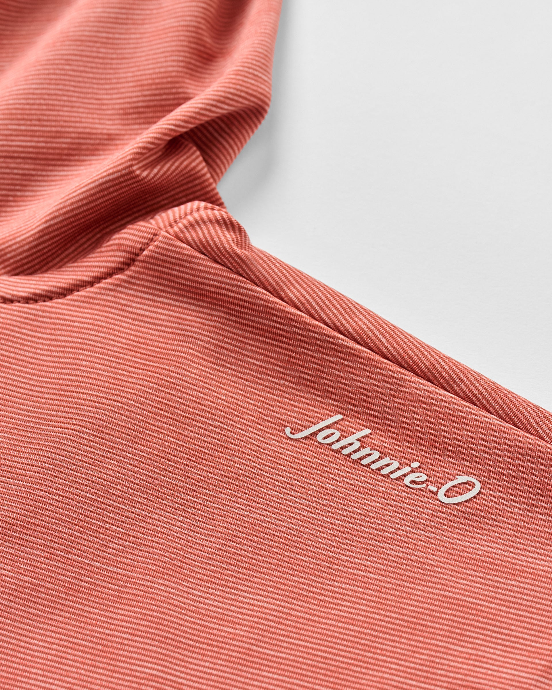 Johnnie-O Bixler Performance 1/4 Zip Pullover, Washed Red