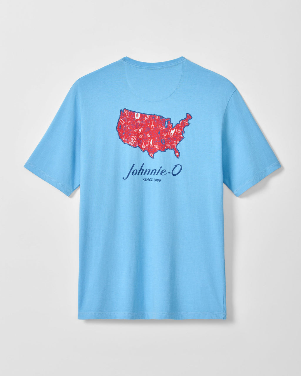 Johnnie-O Dale Cotton Blend T-Shirt - Brews n Views, Maliblu