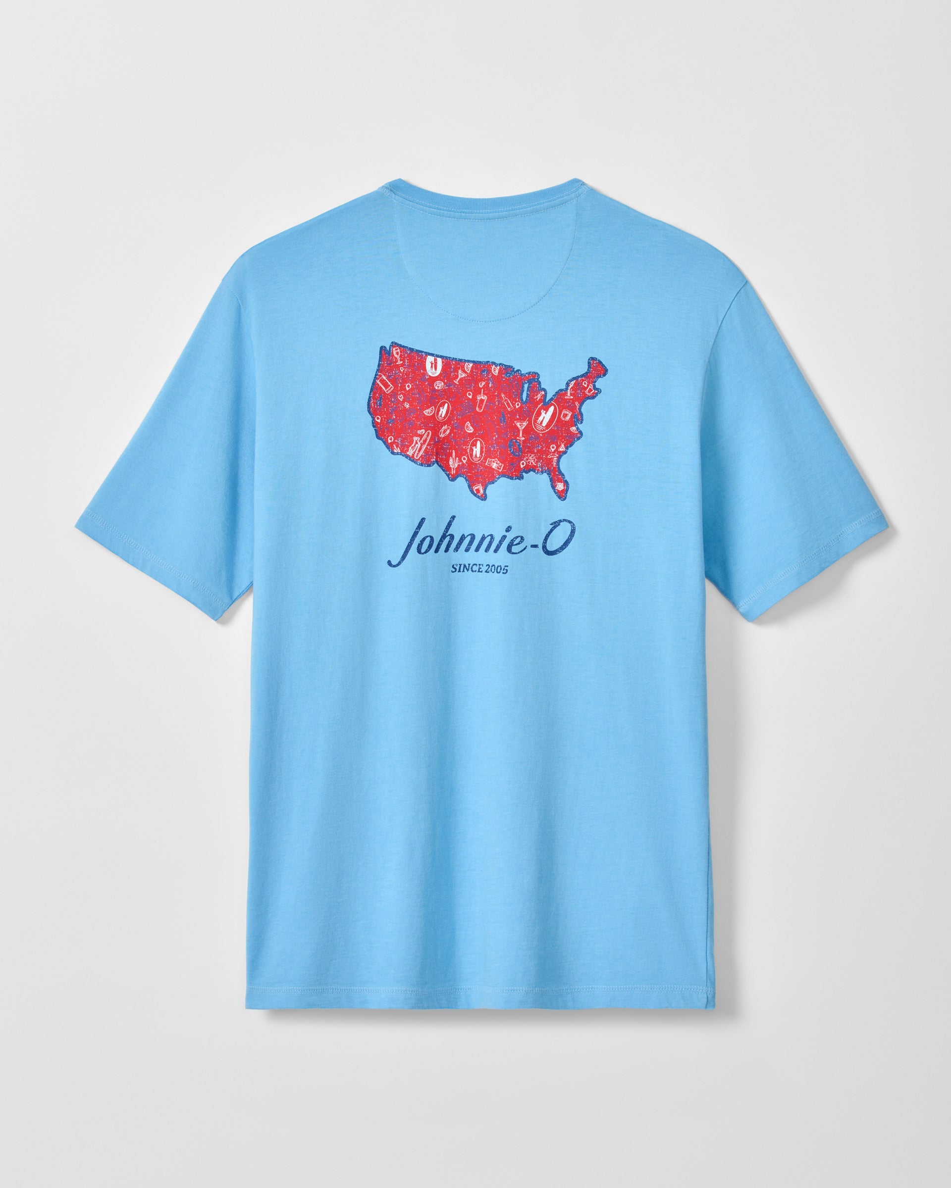 Johnnie-O Dale Cotton Blend T-Shirt - Brews n Views, Maliblu