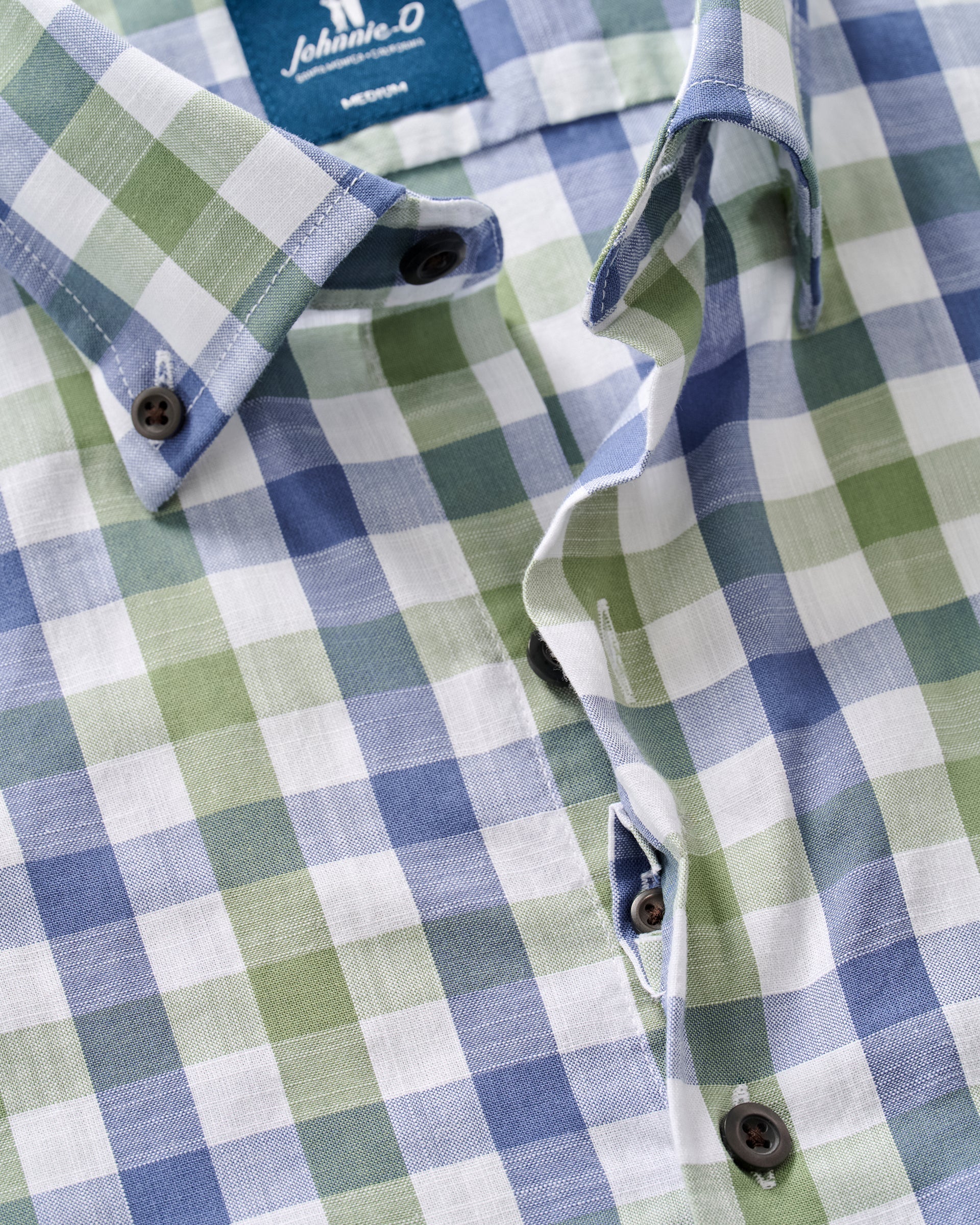Johnnie-O Hangin Out Button Down Shirt - Candler, Forest