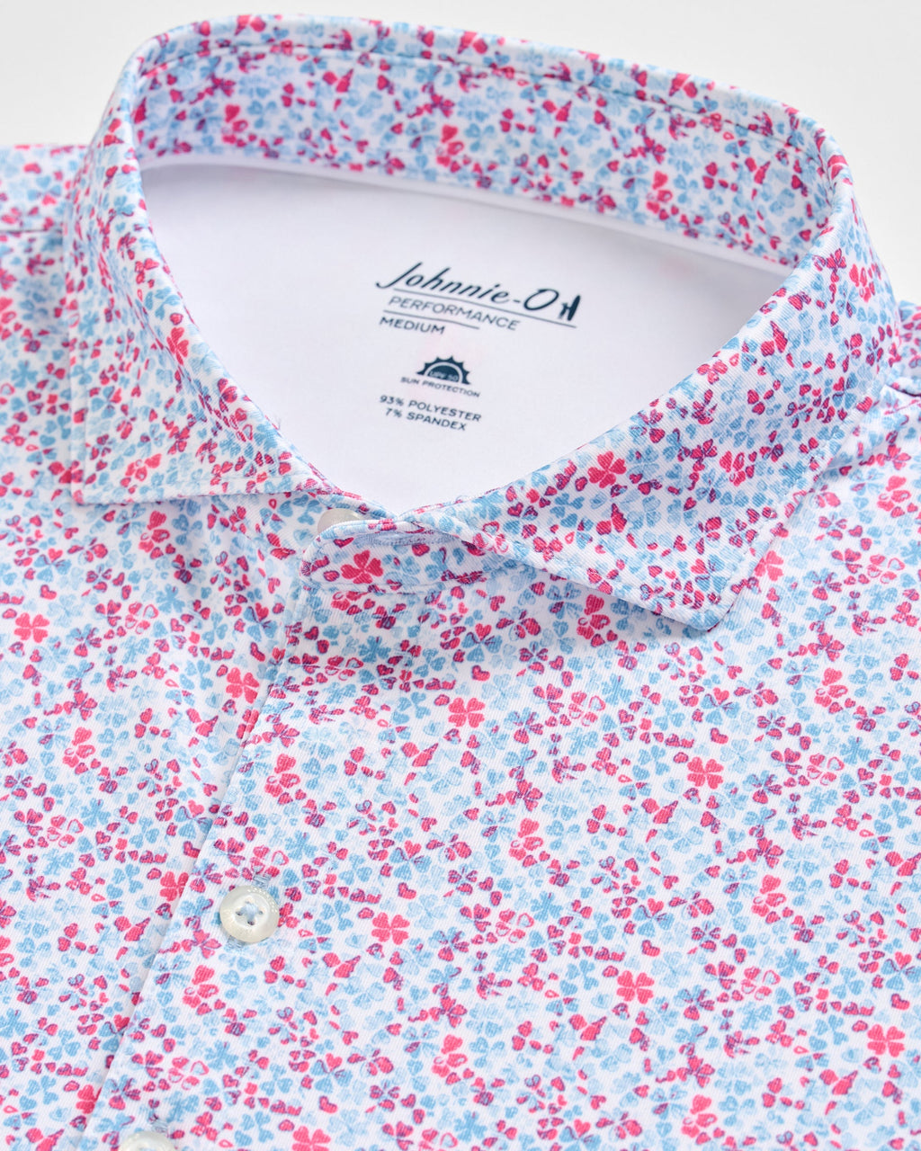 Johnnie-O Performance Jersey Polo - Charmer, Punch