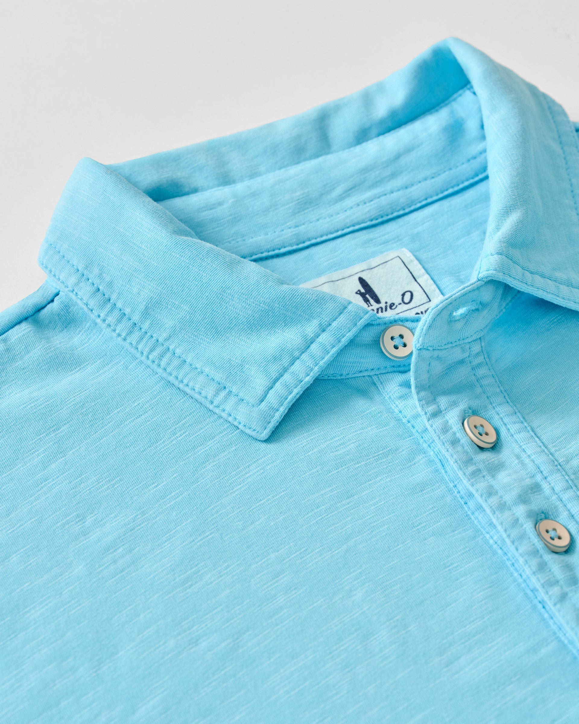 Johnnie-O Original 4-Button Polo - Coastal Wash, Topaz