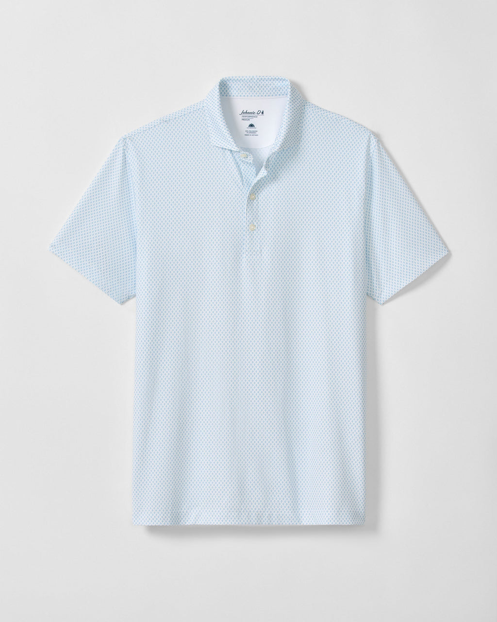 Johnnie-O Performance Jersey Polo - Connors, White