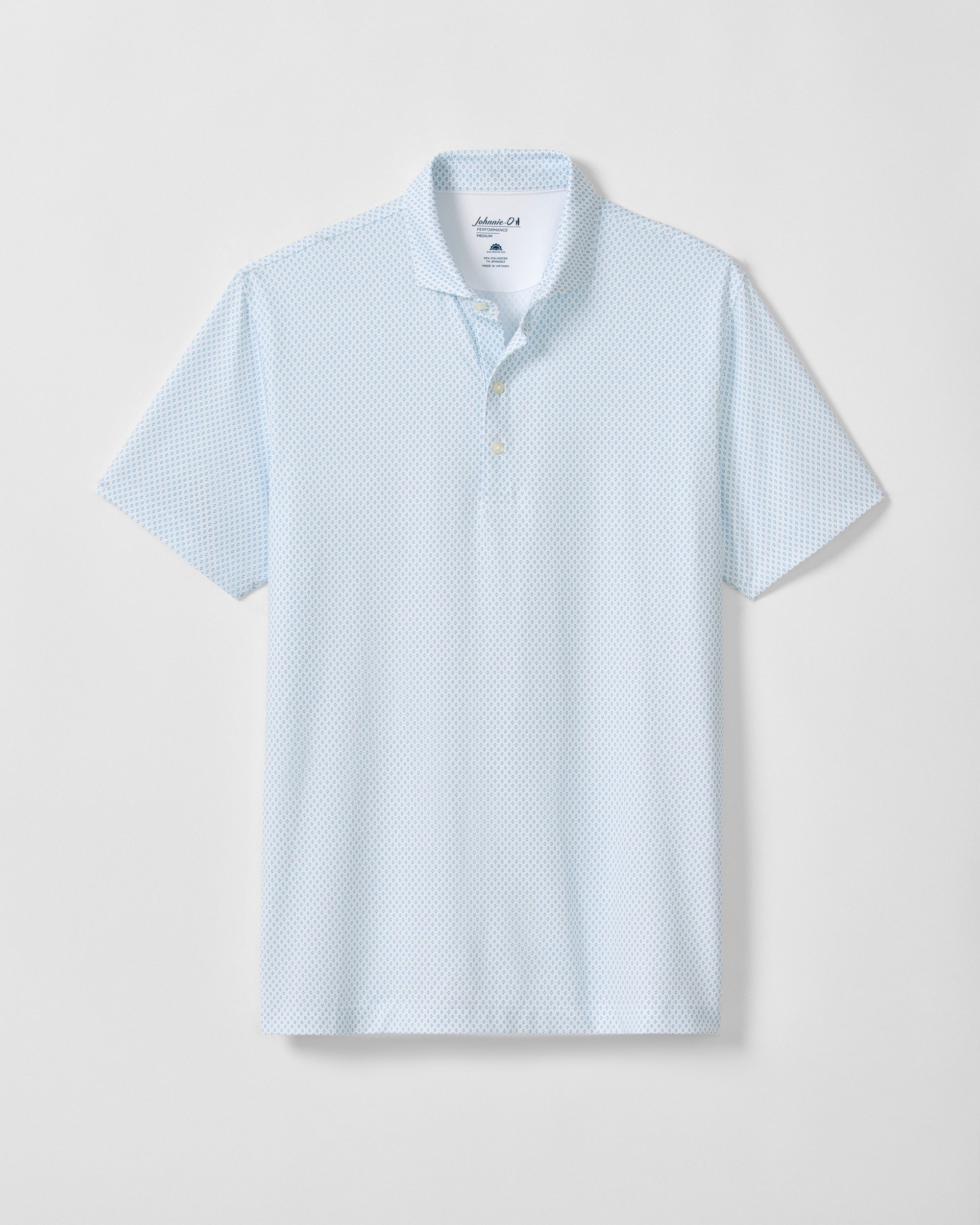 Johnnie-O Performance Jersey Polo - Connors, White