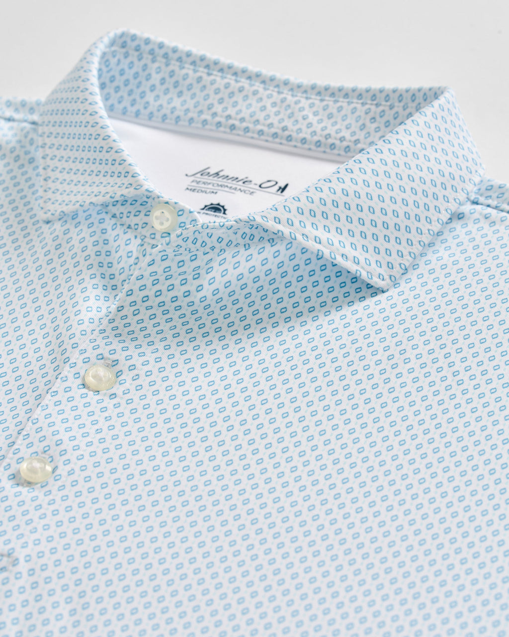 Johnnie-O Performance Jersey Polo - Connors, White