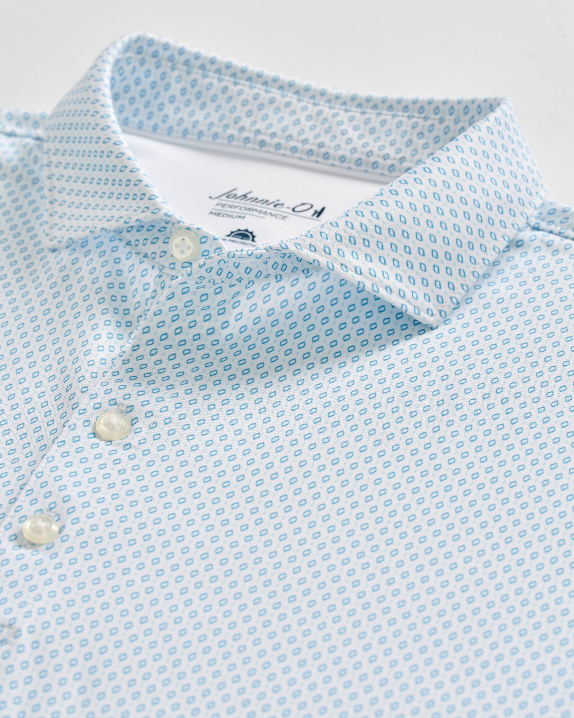 Johnnie-O Performance Jersey Polo - Connors, White