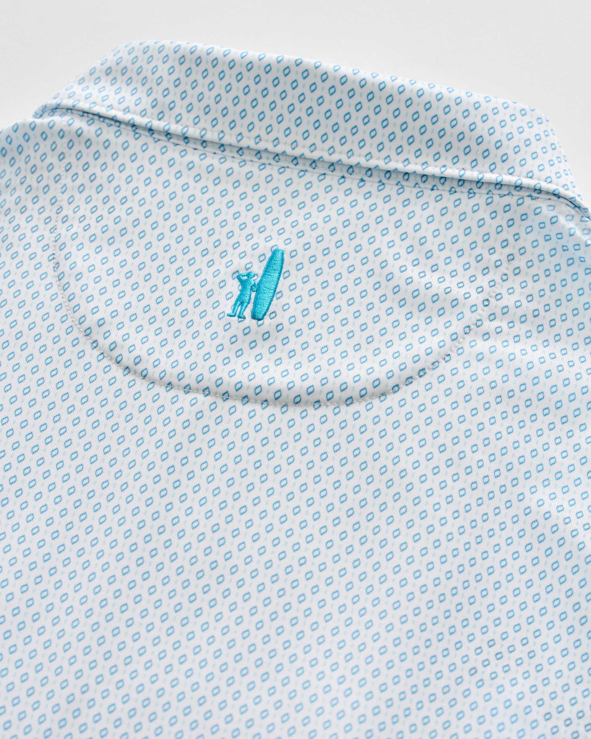 Johnnie-O Performance Jersey Polo - Connors, White