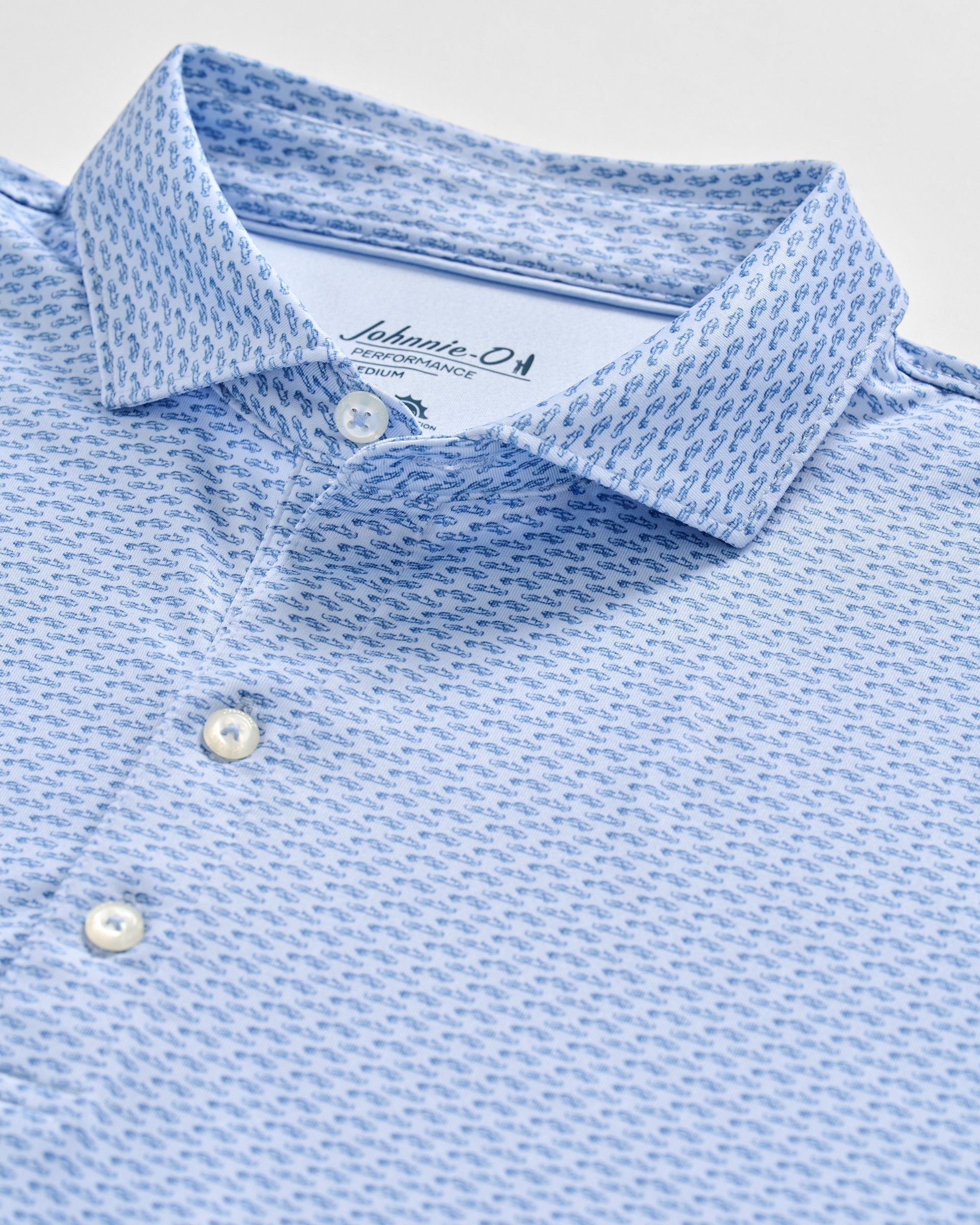 Johnnie-O Performance Jersey Polo - Coupe, Kona