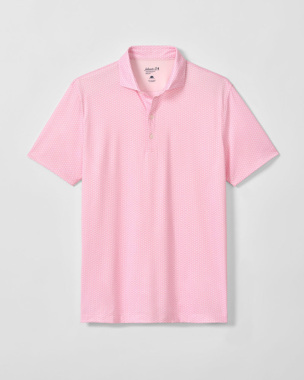 Johnnie-O Performance Jersey Polo - Coupe, Lollipop