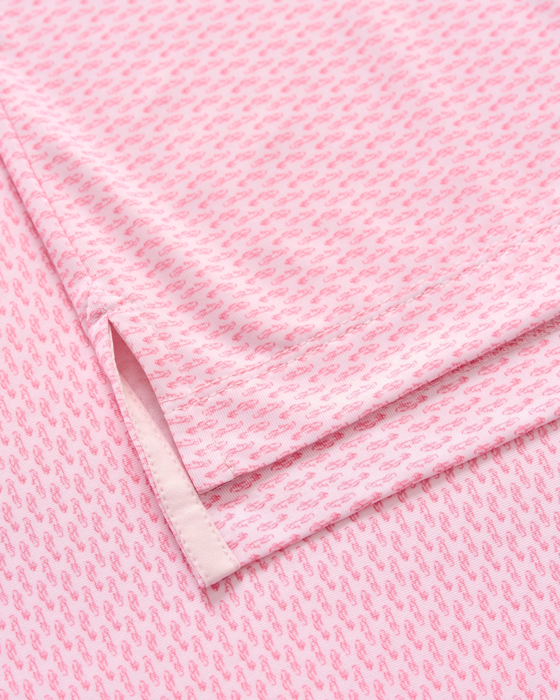 Johnnie-O Performance Jersey Polo - Coupe, Lollipop